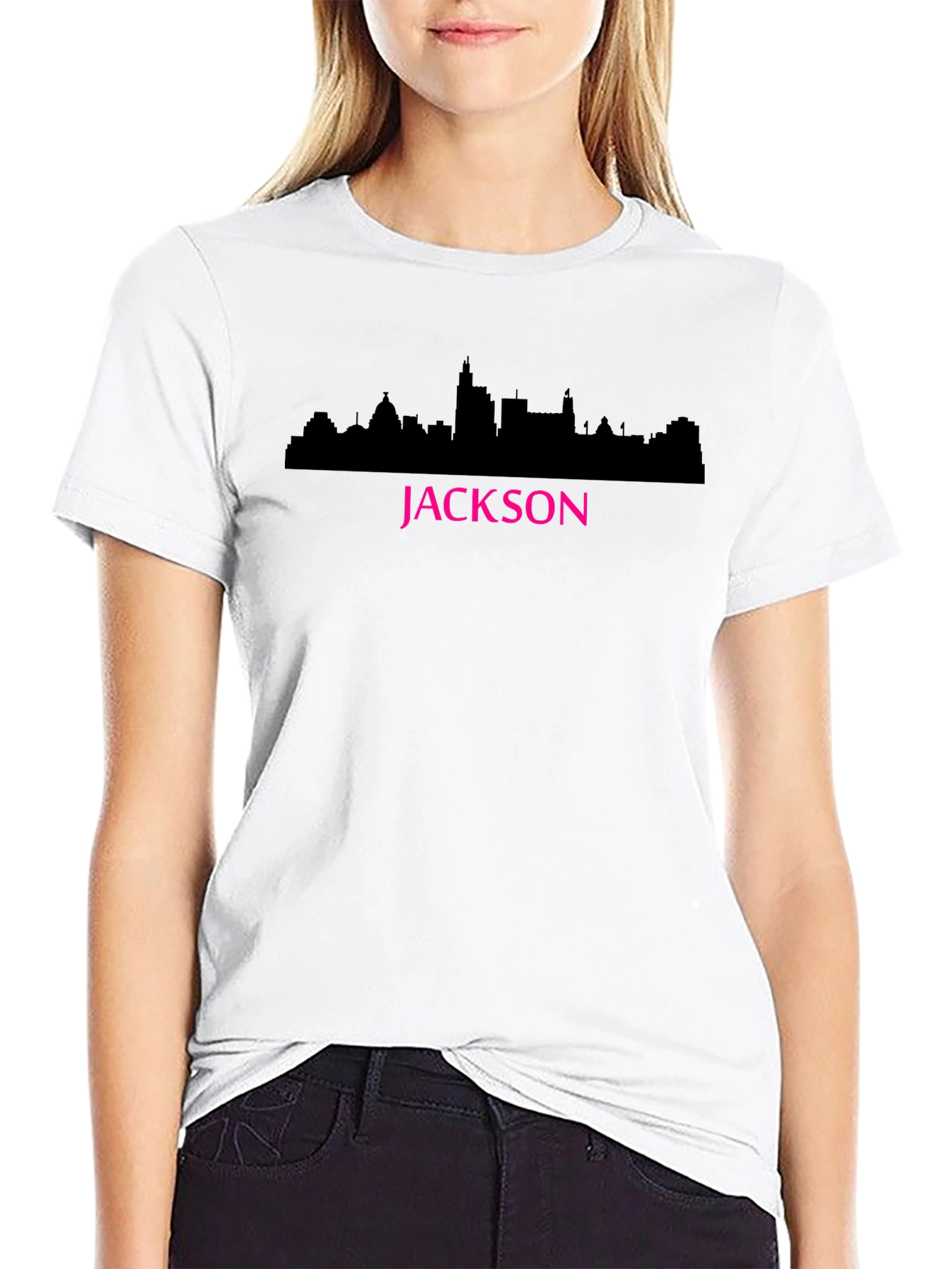 Jackson Skyline Black T-Shirt