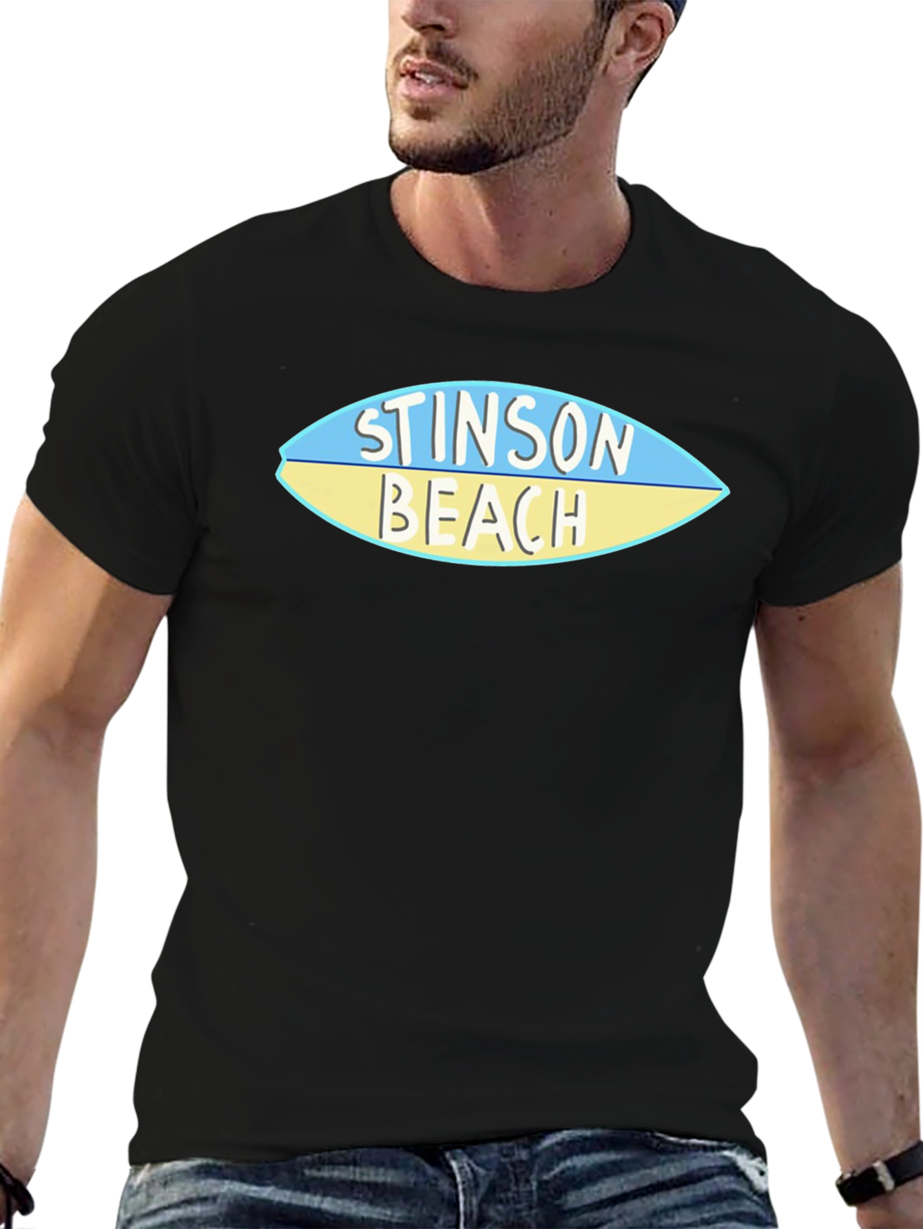 Stinson Beach Surf Style T-Shirt