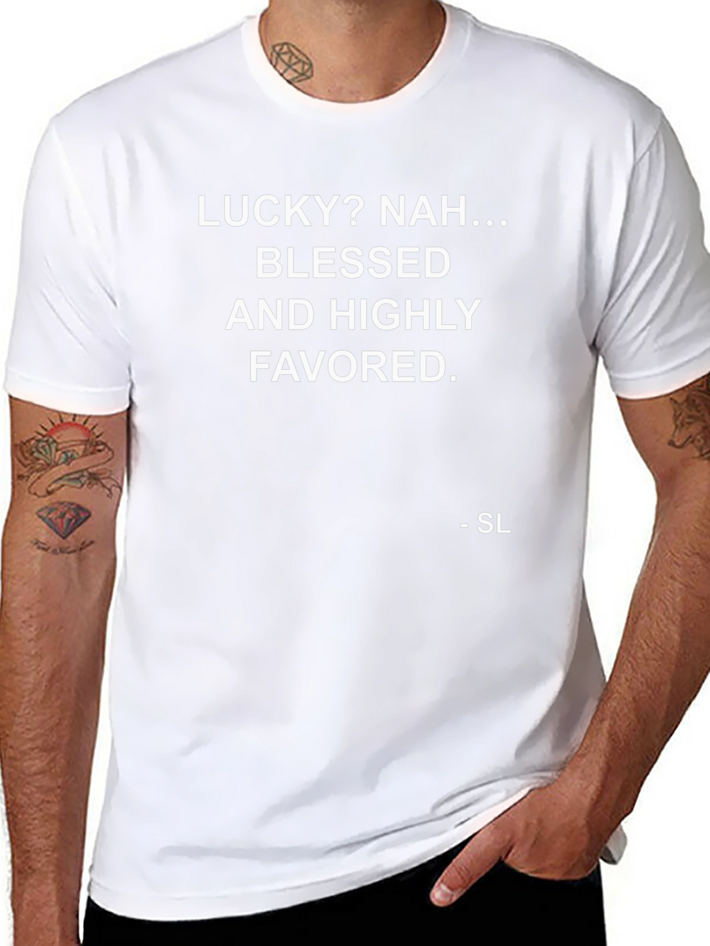 Blessed and Highly Favored Graphic Tee