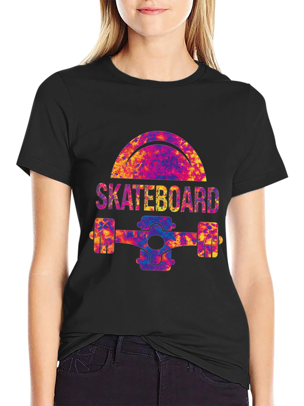 Skateboard Graphic Tee - Stylish Streetwear for Skaters