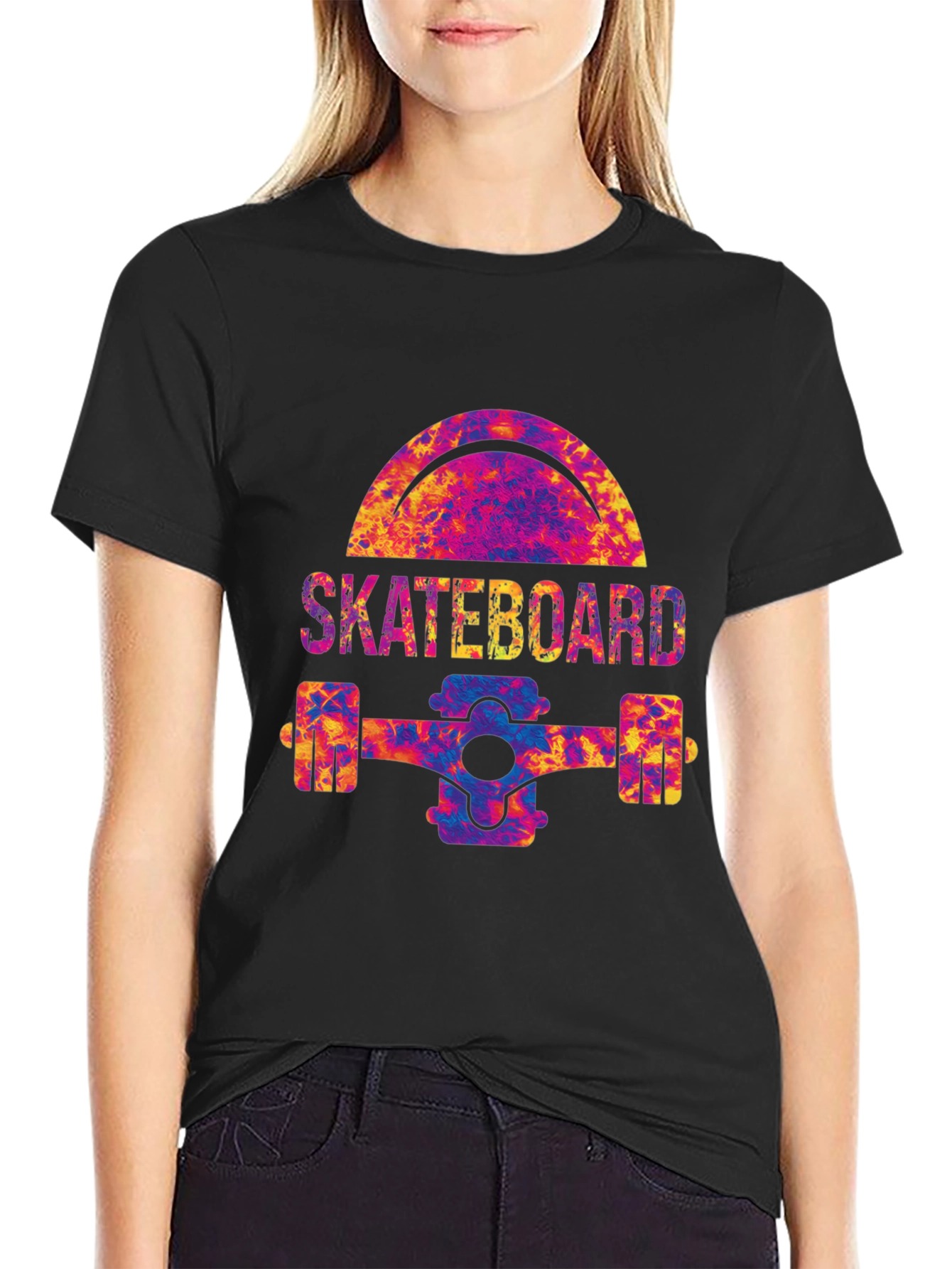 Skateboard Graphic Tee - Stylish Streetwear for Skaters
