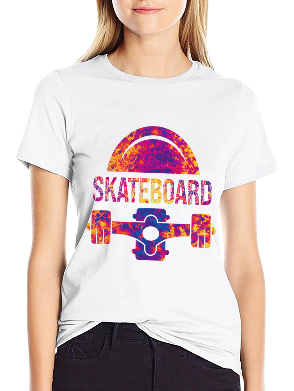 Skateboard Graphic Tee - Stylish Streetwear for Skaters