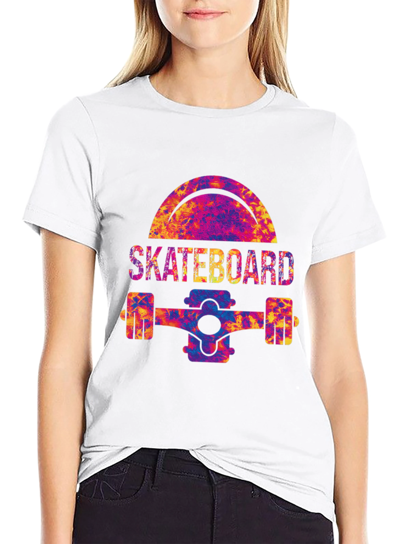 Skateboard Graphic Tee - Stylish Streetwear for Skaters