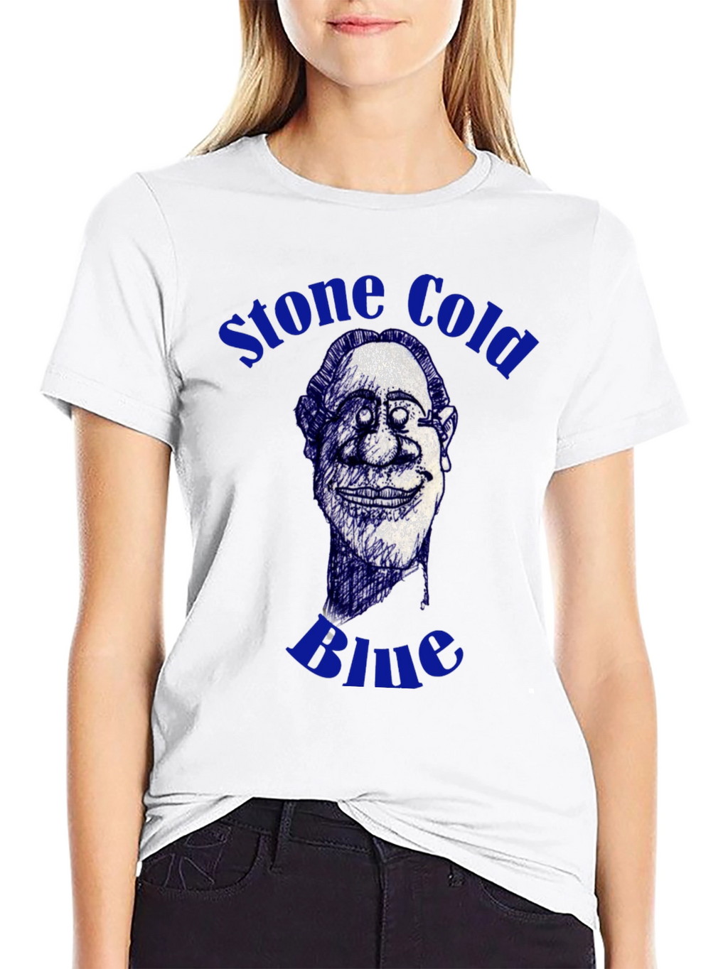 Stone Cold Blue Graphic Tee