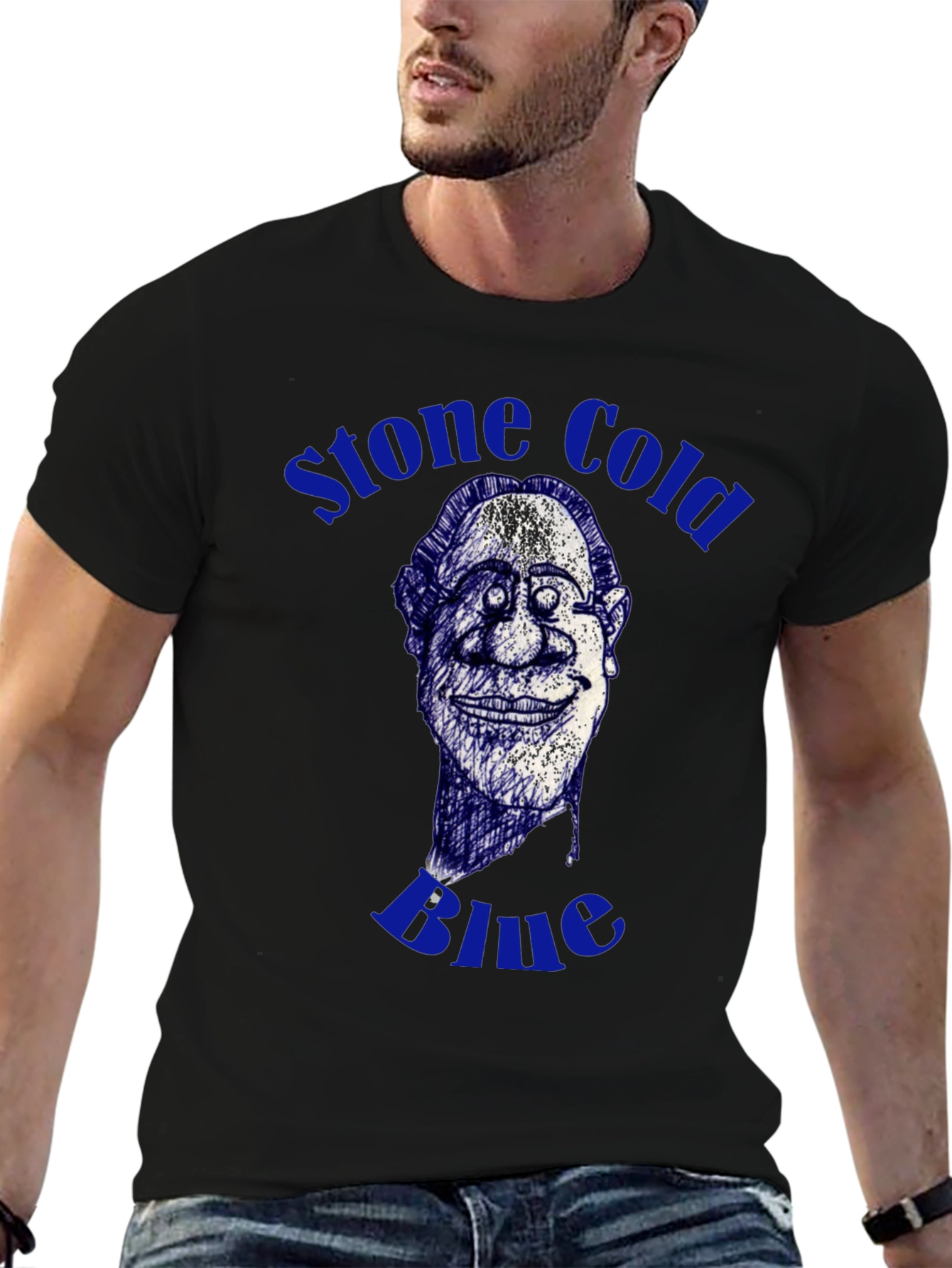 Stone Cold Blue Graphic Tee