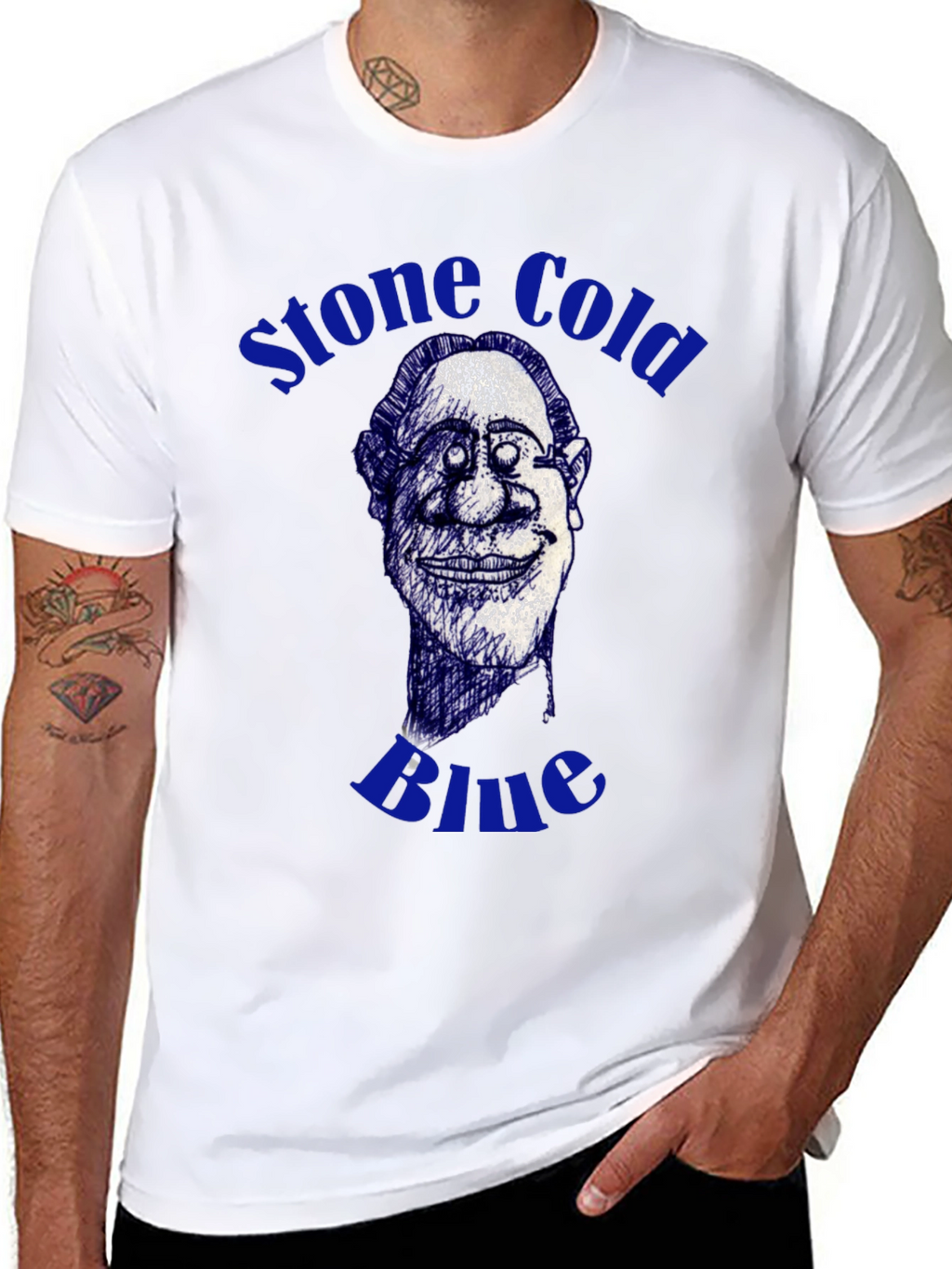 Stone Cold Blue Graphic Tee
