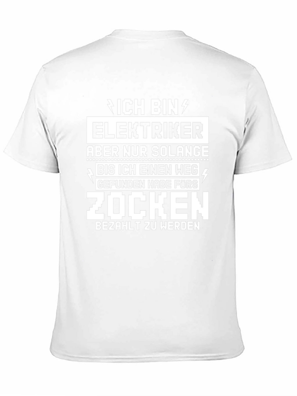 Ich Bin Elektriker Funny Graphic T-Shirt