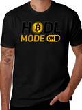 HODL Mode On Bitcoin Crypto T-Shirt