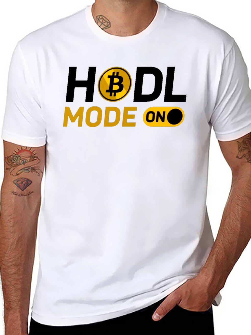 HODL Mode On Bitcoin Crypto T-Shirt
