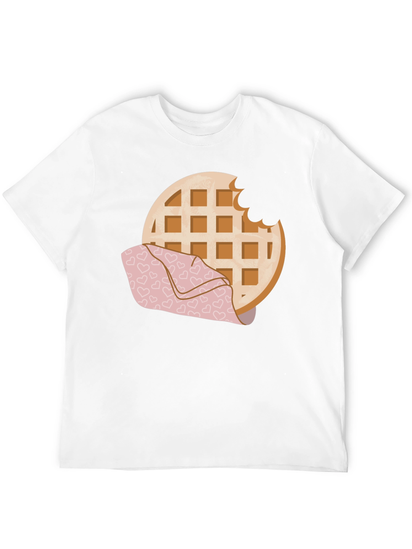 Waffle Lover Graphic Tee - Bite Me