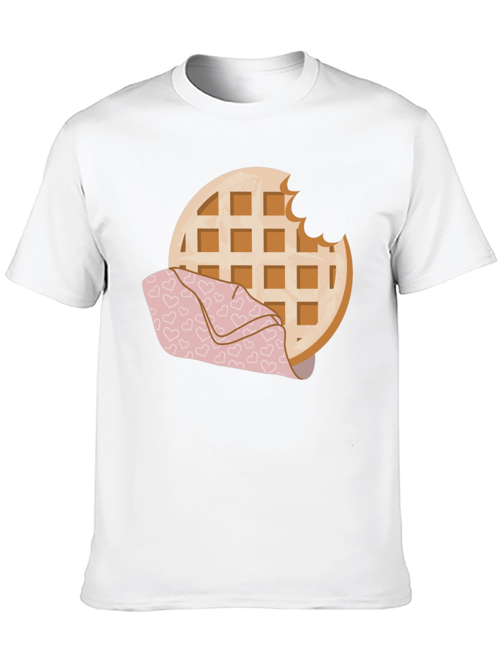Waffle Lover Graphic Tee - Bite Me