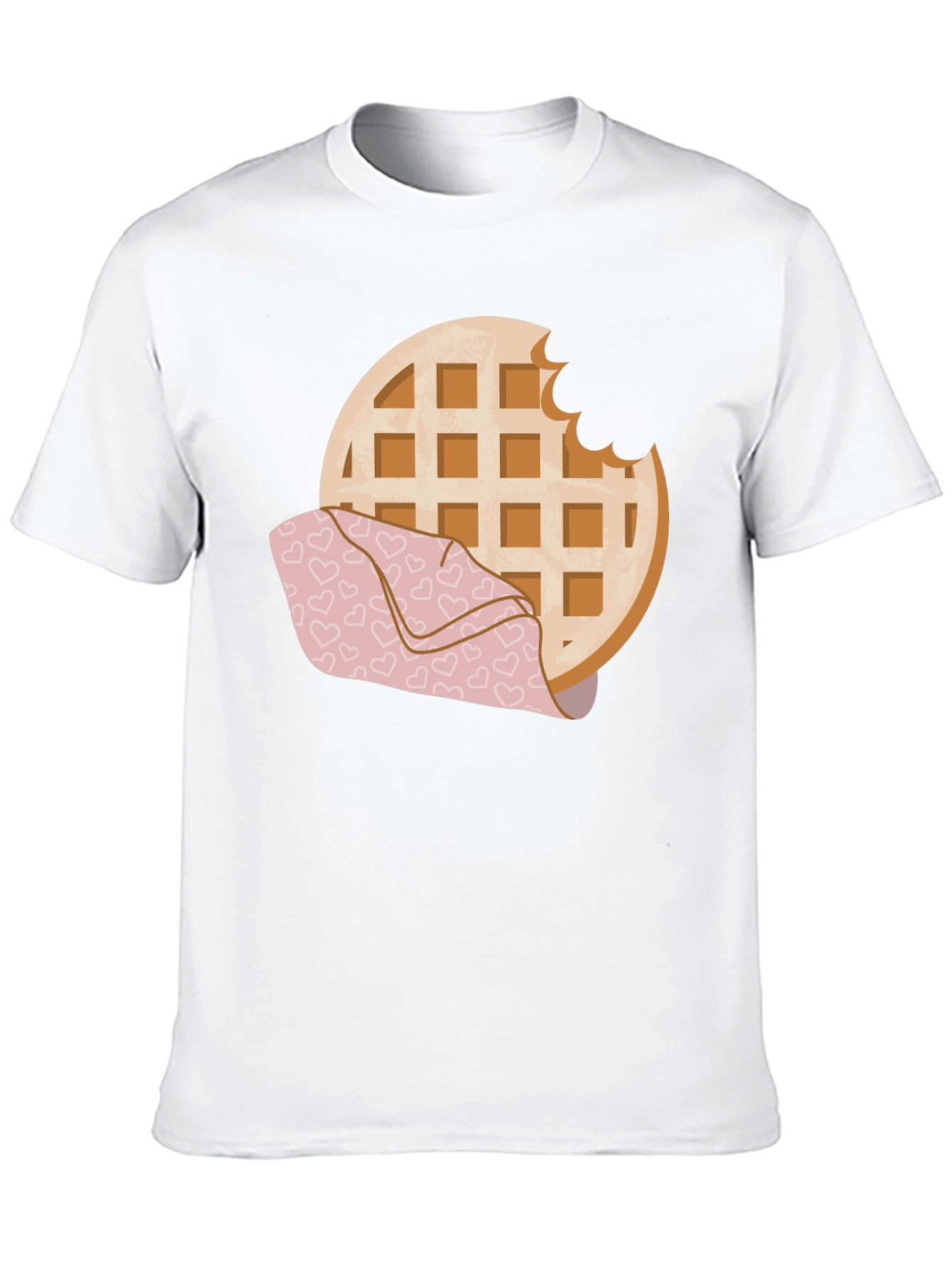 Waffle Lover Graphic Tee - Bite Me