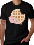 Waffle Lover Graphic Tee - Bite Me