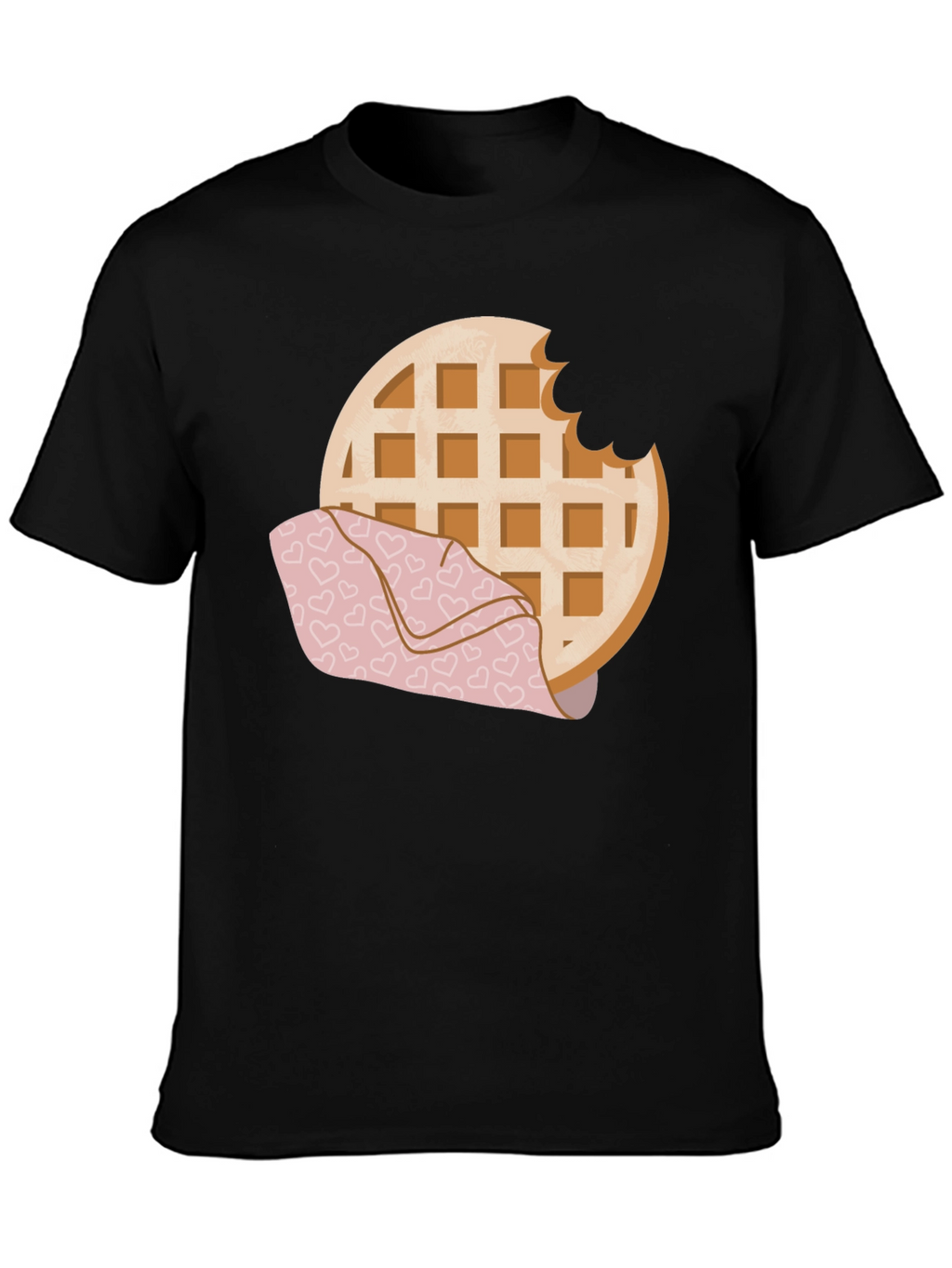 Waffle Lover Graphic Tee - Bite Me