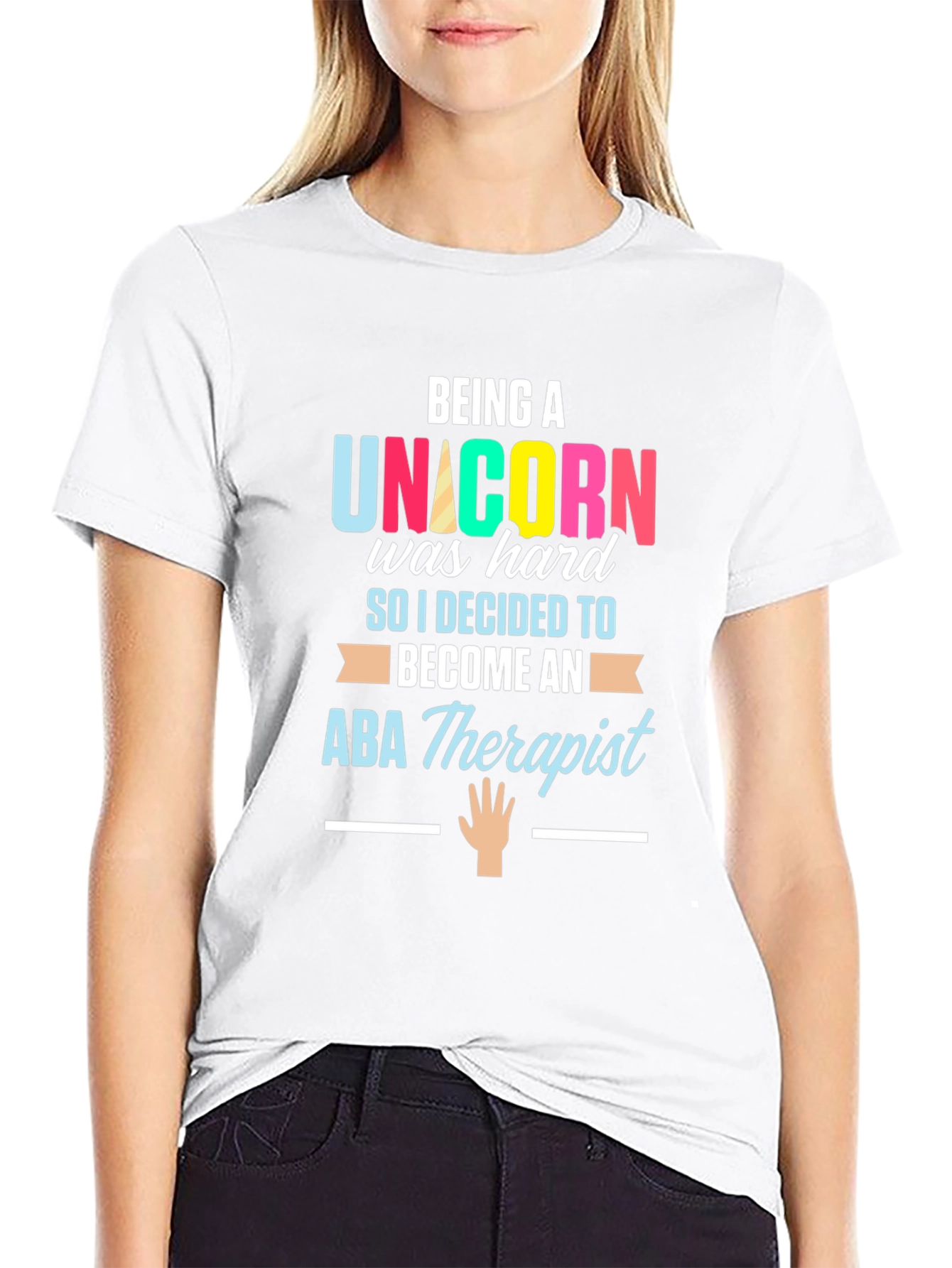 Unicorn ABA Therapist T-Shirt