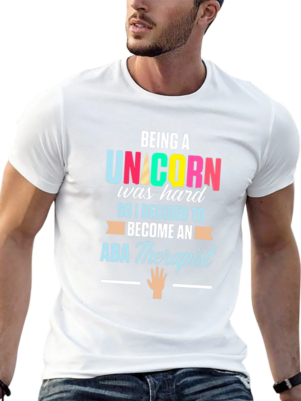 Unicorn ABA Therapist T-Shirt