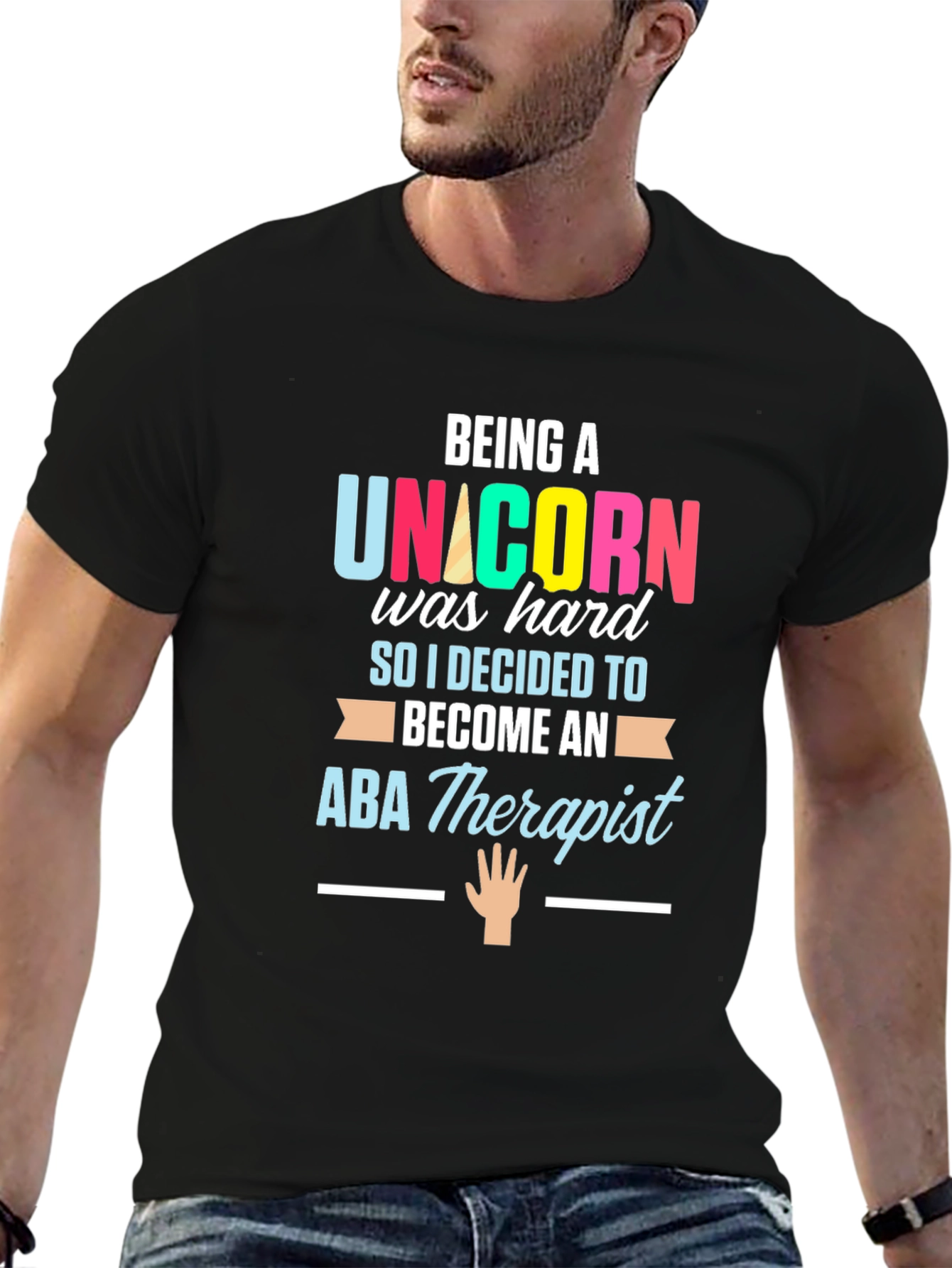 Unicorn ABA Therapist T-Shirt