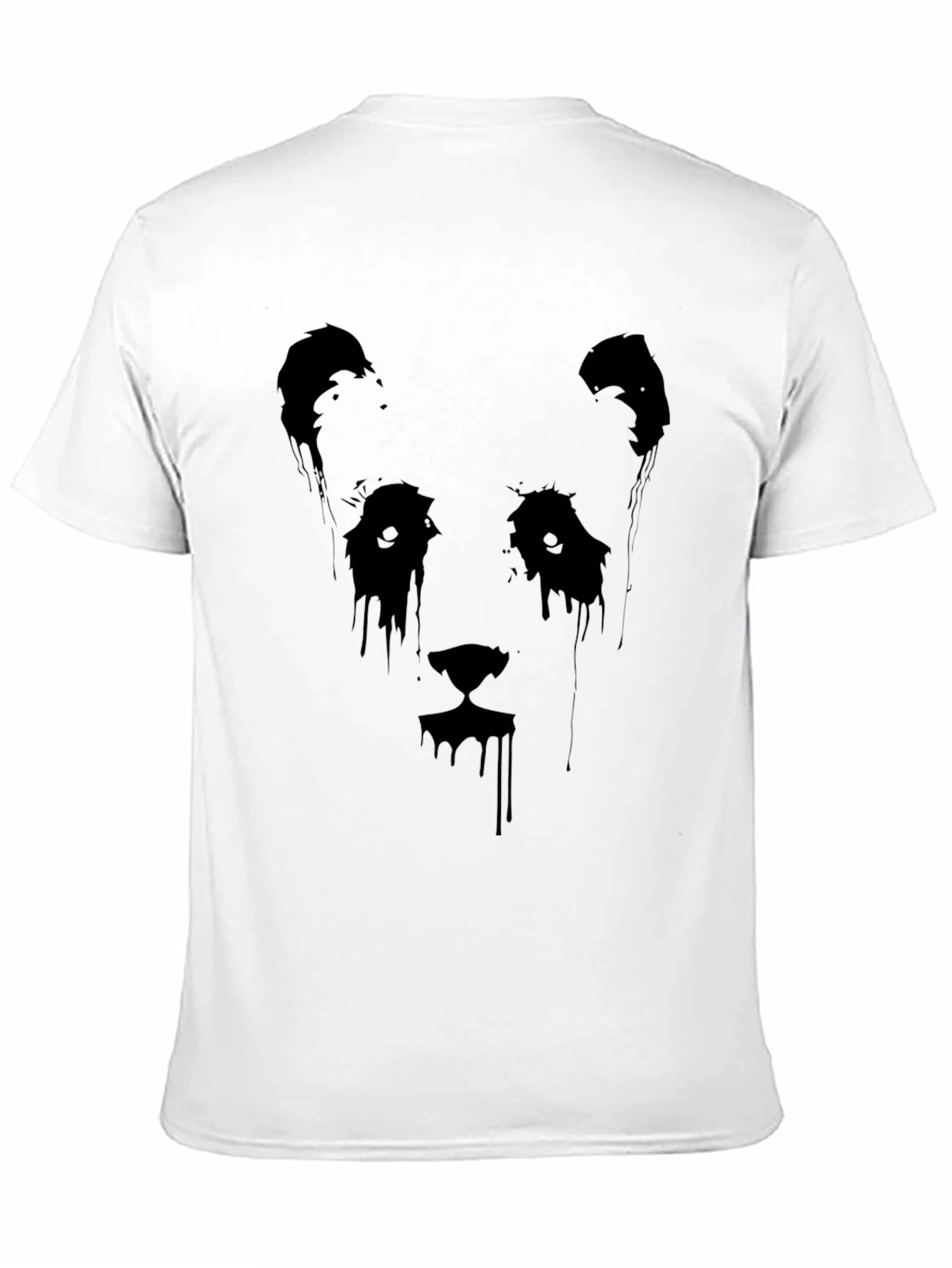 Black Panda Graphic Tee - Mens Short Sleeve