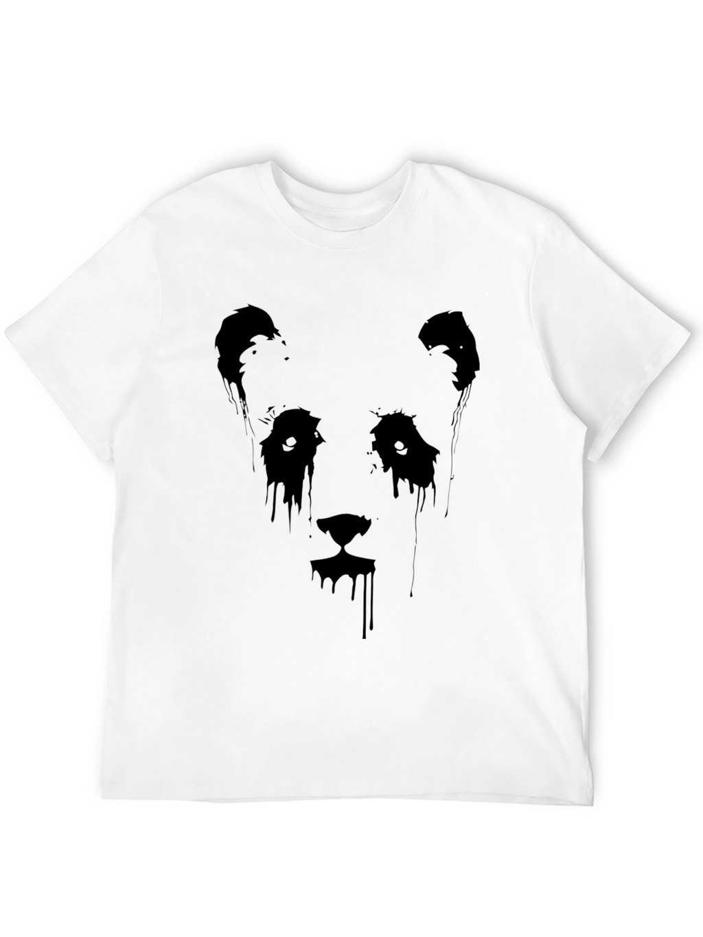 Black Panda Graphic Tee - Mens Short Sleeve