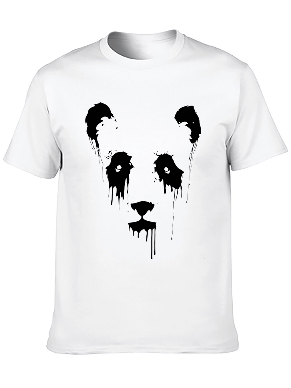 Black Panda Graphic Tee - Mens Short Sleeve