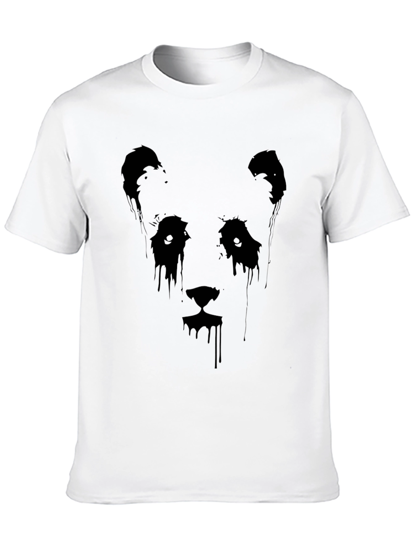 Black Panda Graphic Tee - Mens Short Sleeve