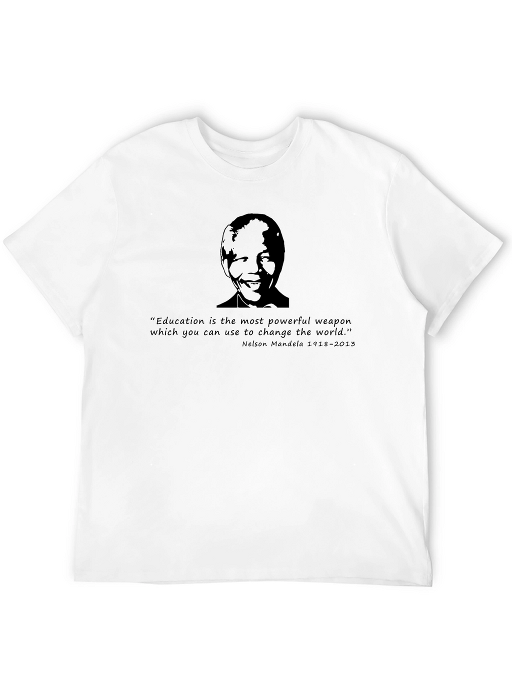 Black Mandela Quote T-Shirt