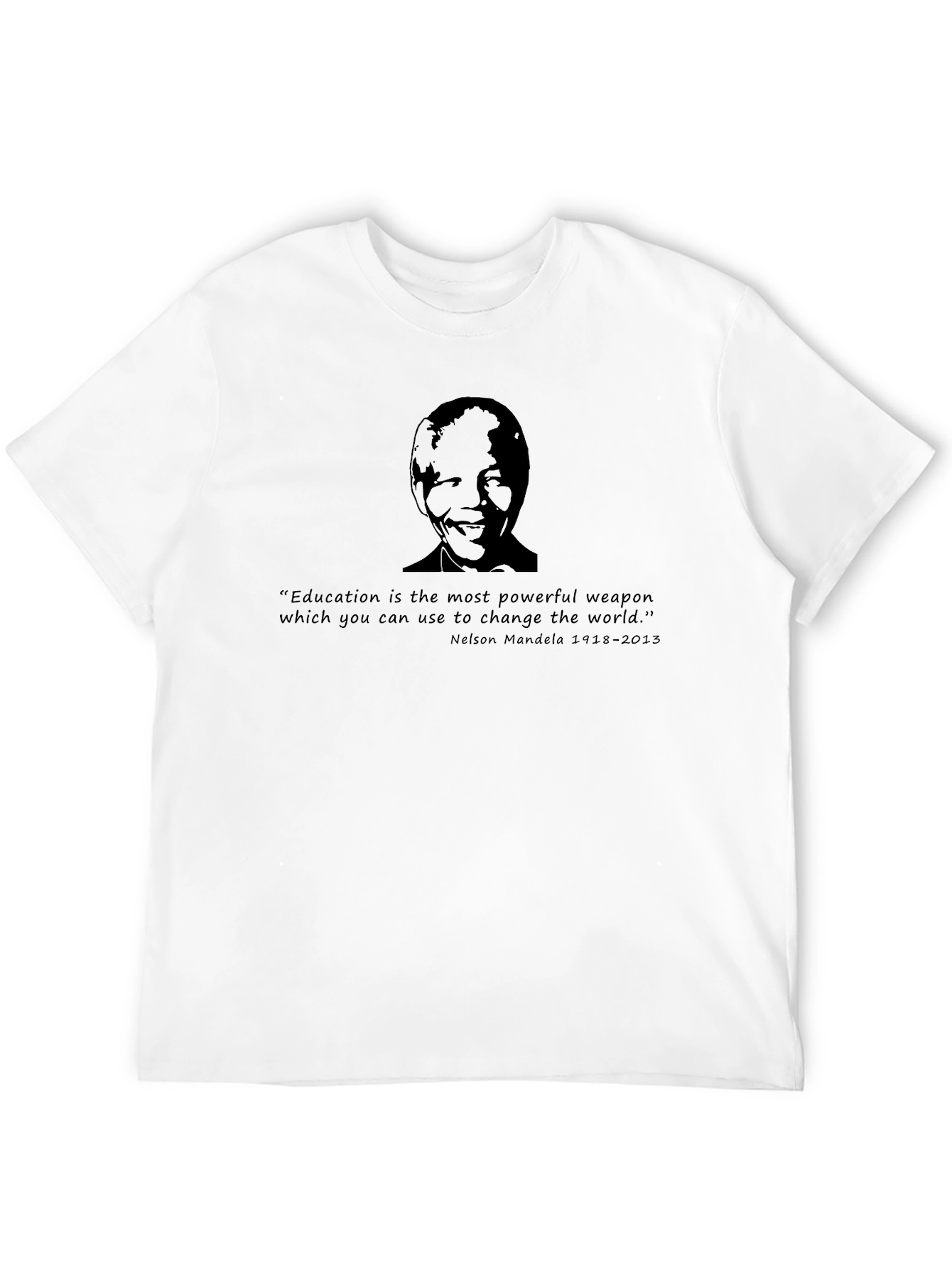 Black Mandela Quote T-Shirt