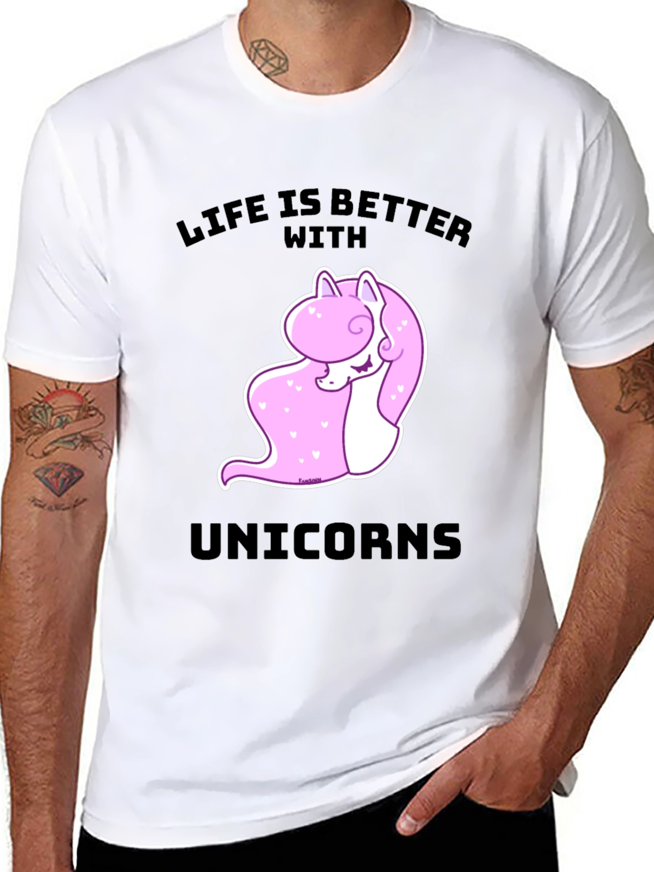 Life is Better With Unicorns T-Shirt