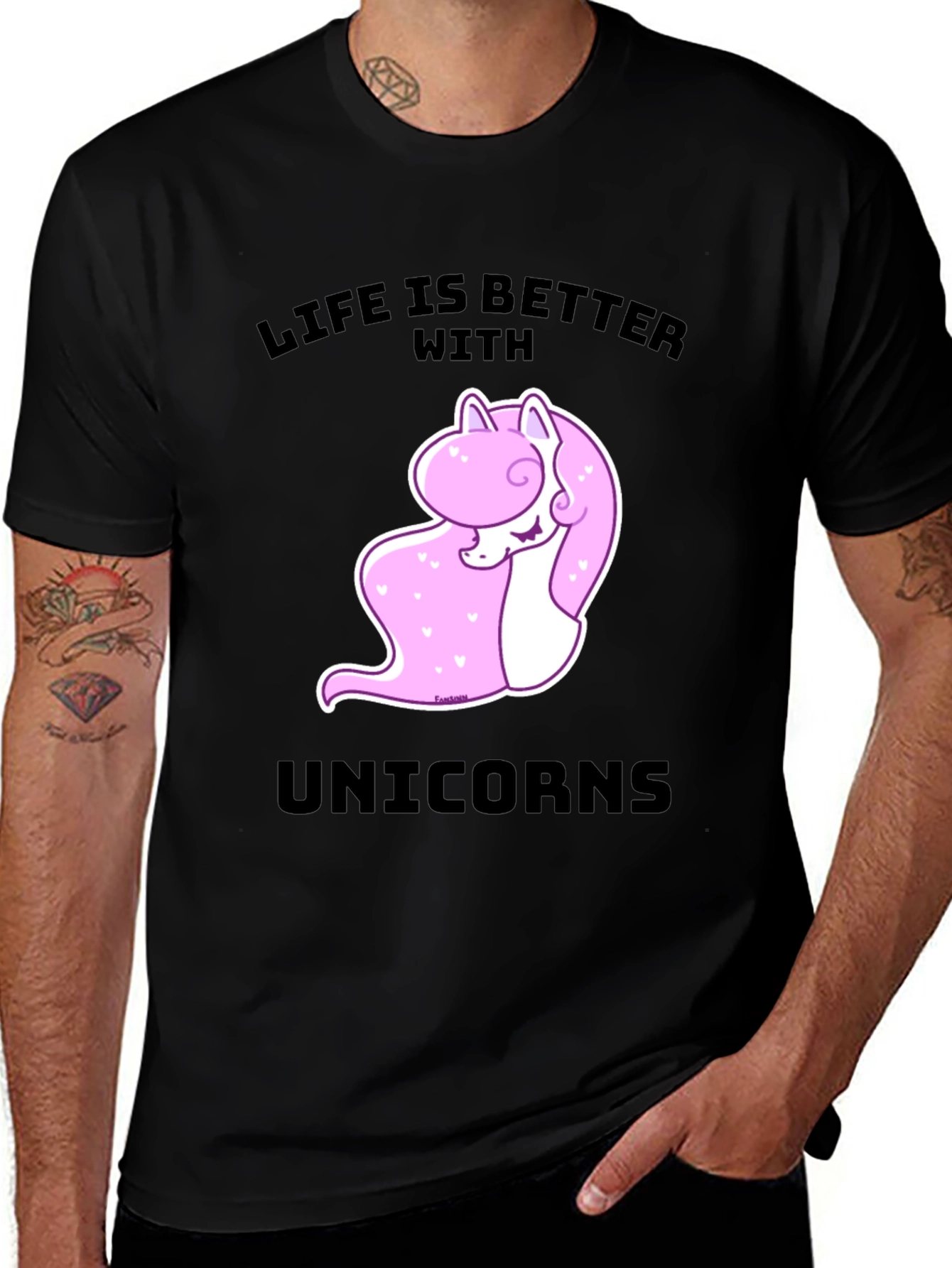 Life is Better With Unicorns T-Shirt
