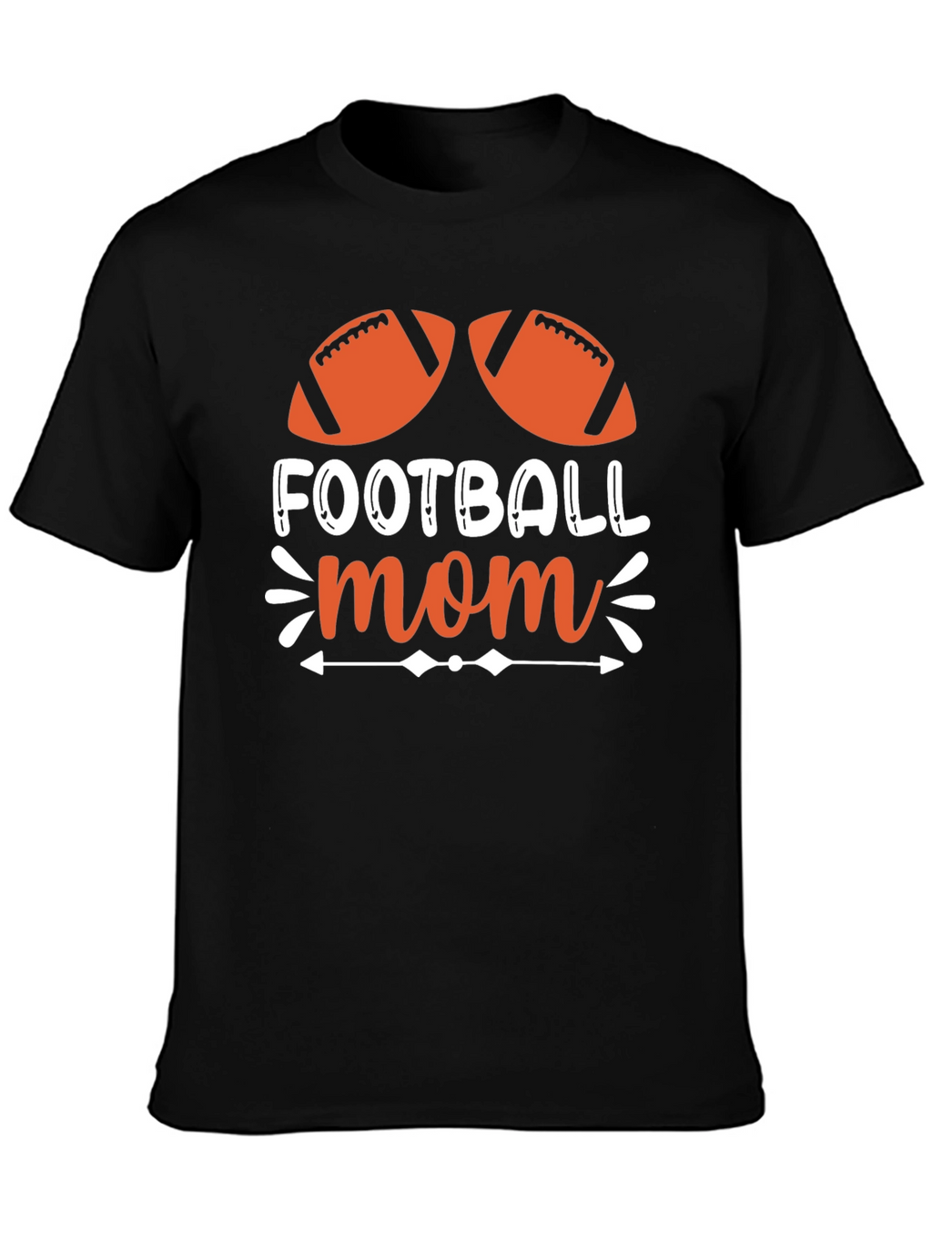 Football Mom Graphic T-Shirt