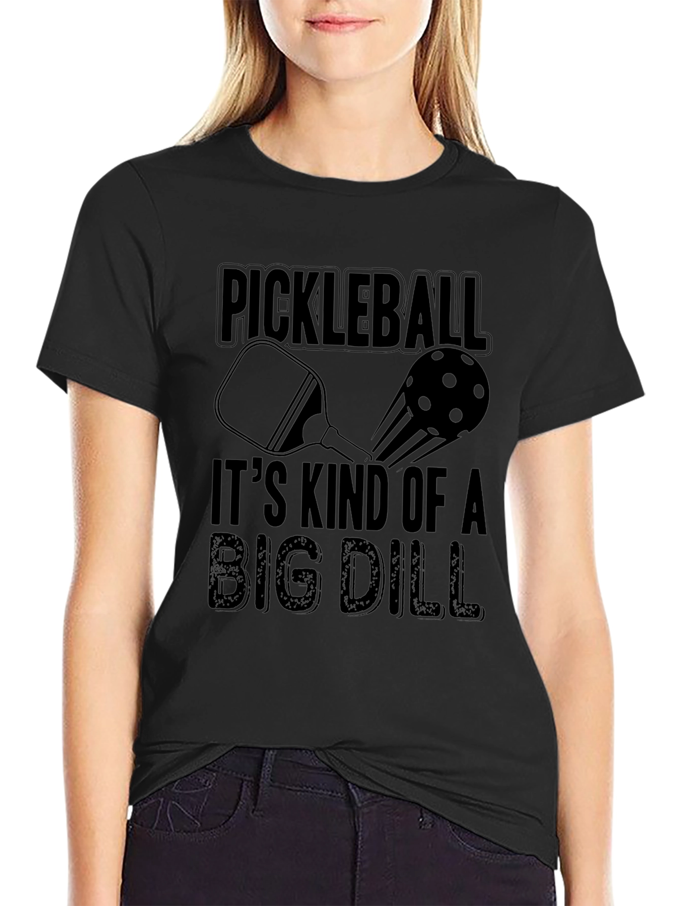 Pickleball Big Dill Graphic T-Shirt