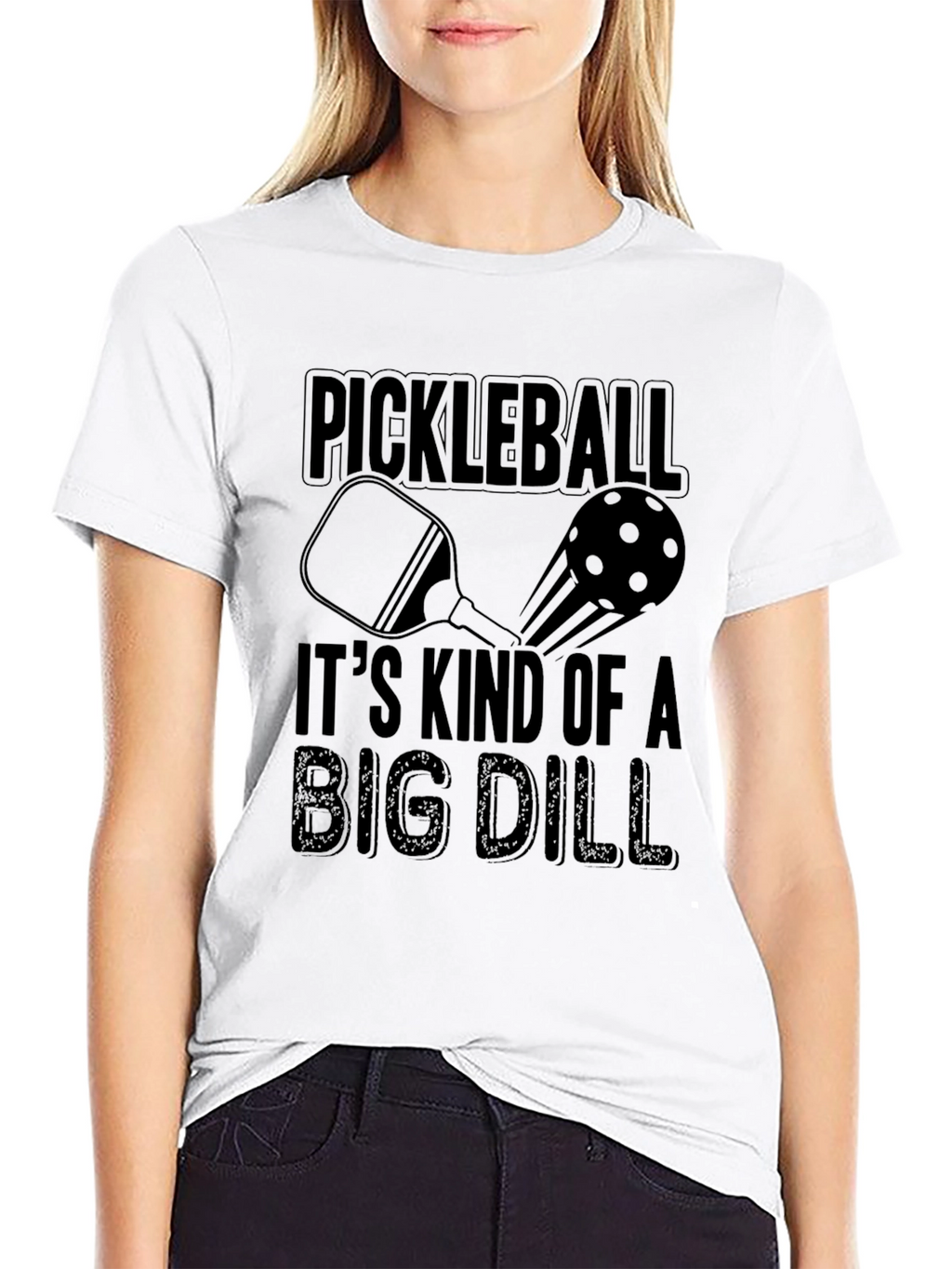 Pickleball Big Dill Graphic T-Shirt