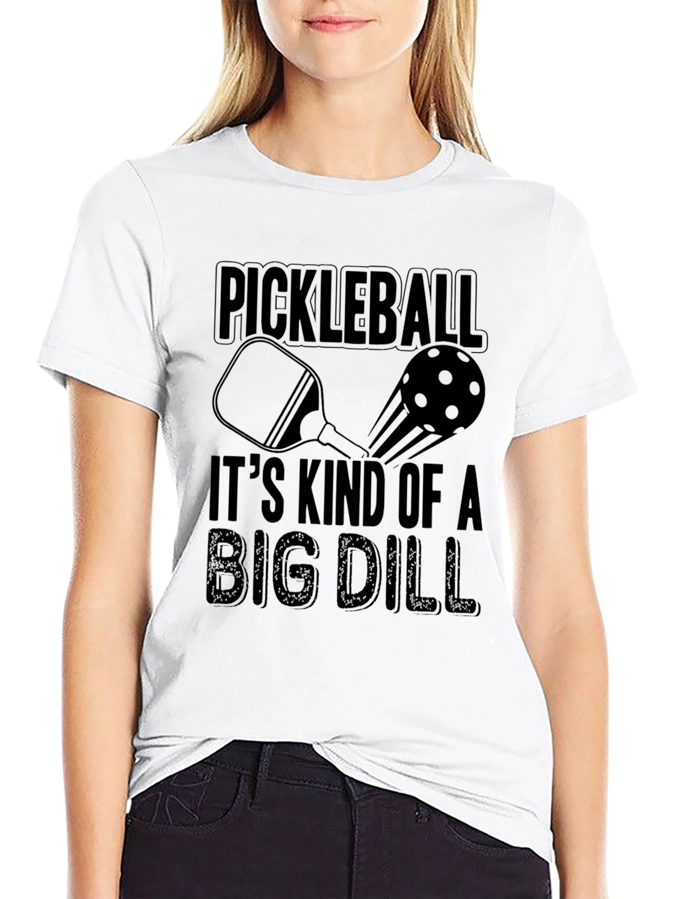 Pickleball Big Dill Graphic T-Shirt