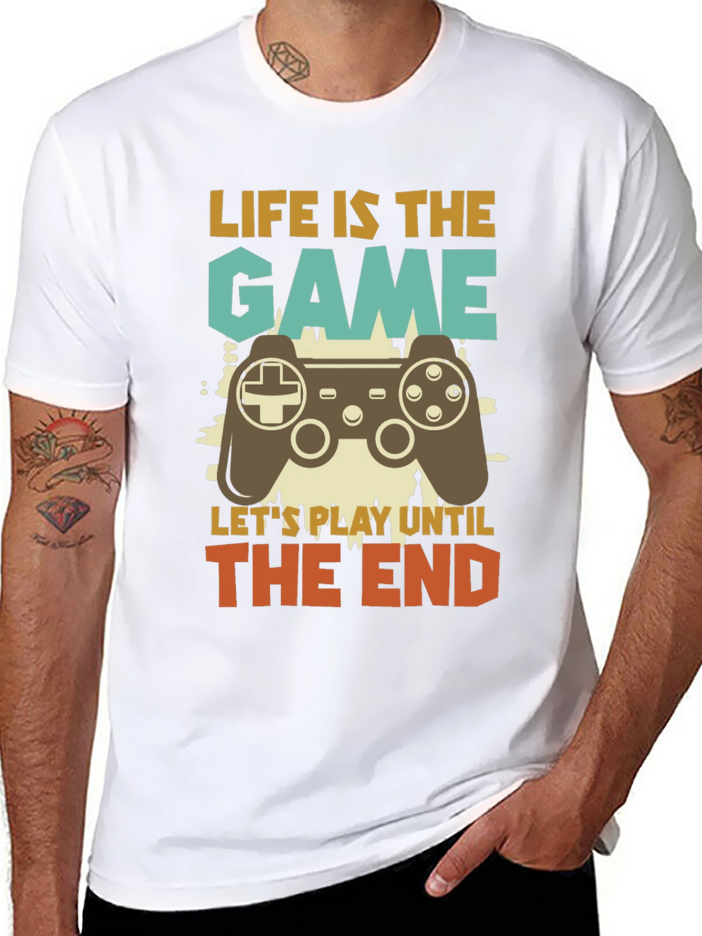 Gamer T-Shirt - Life is the Game