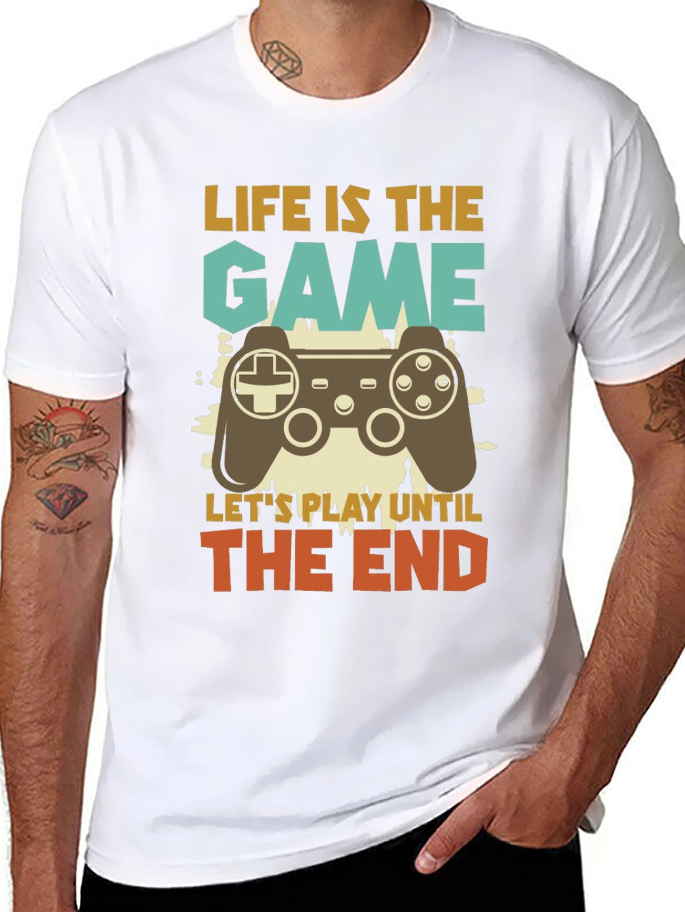 Gamer T-Shirt - Life is the Game