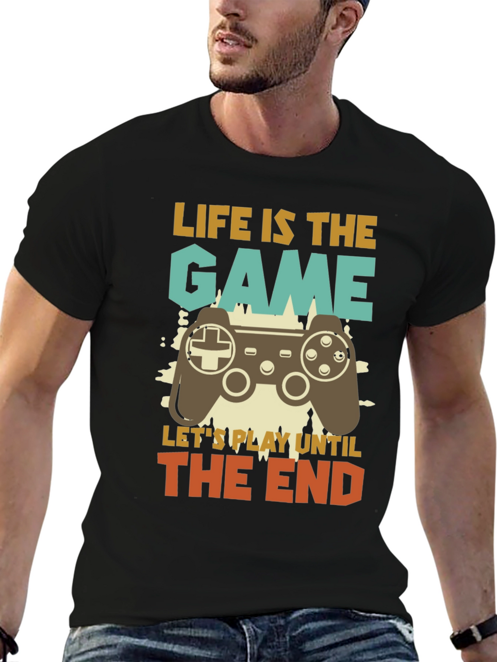 Gamer T-Shirt - Life is the Game
