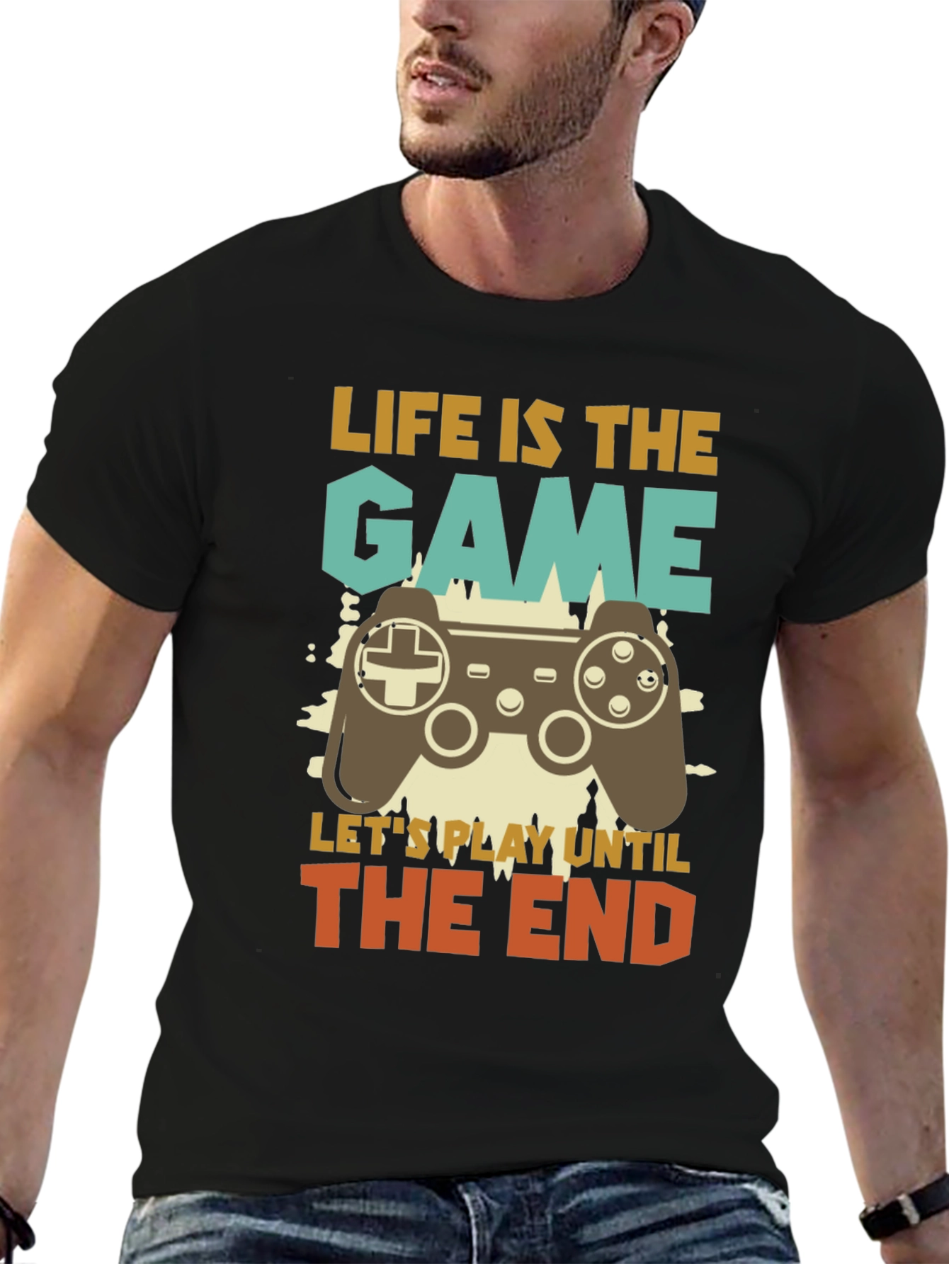 Gamer T-Shirt - Life is the Game