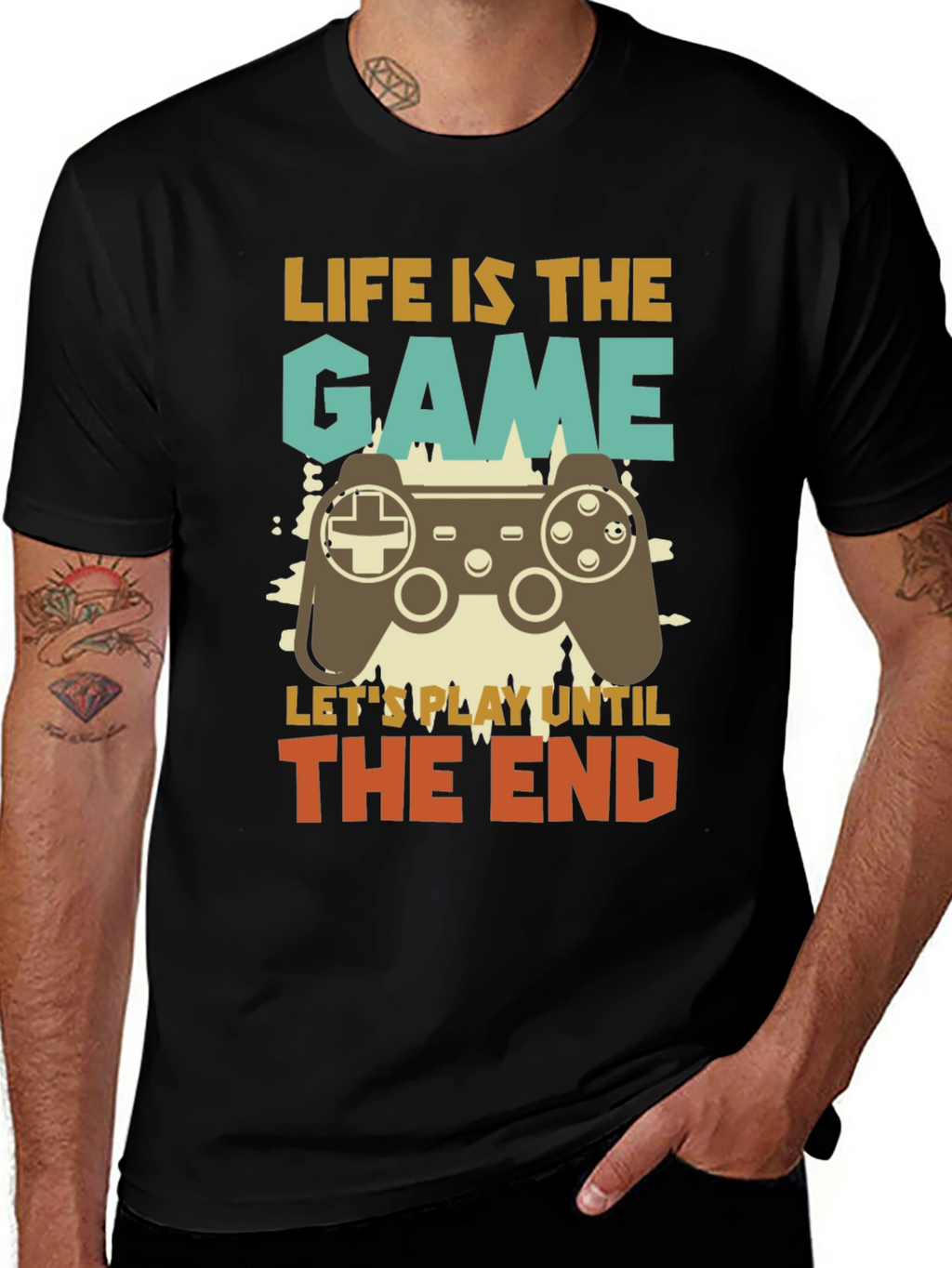Gamer T-Shirt - Life is the Game