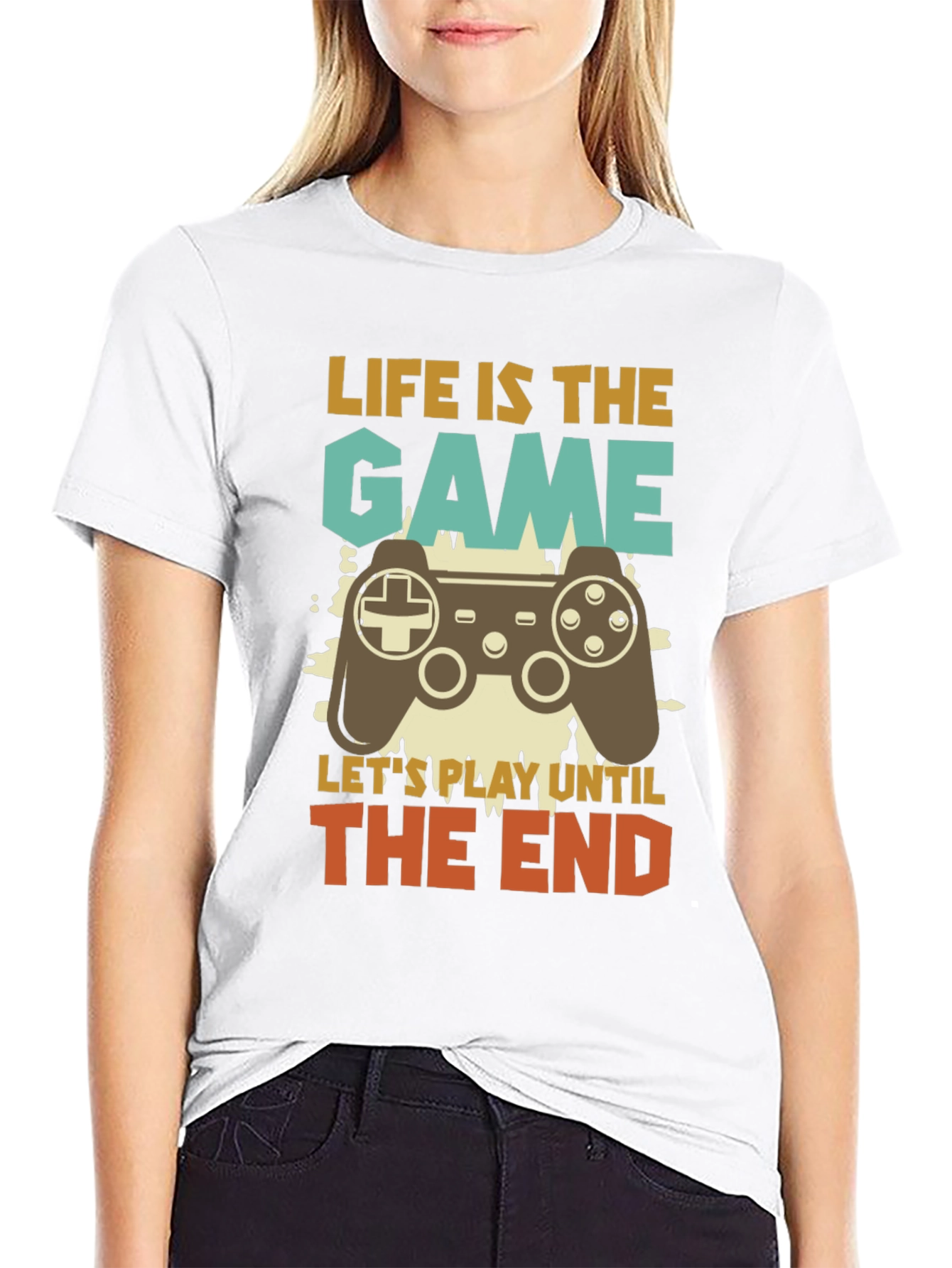 Gamer T-Shirt - Life is the Game