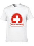 Switzerland Flag T-Shirt - Stylish Swiss Pride Tee