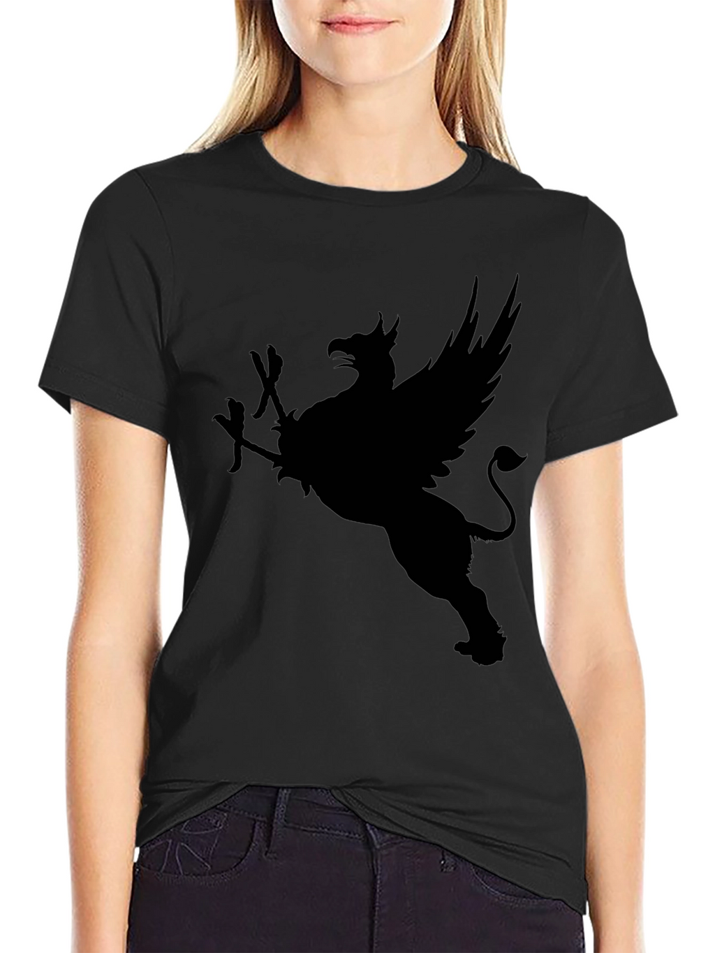 Griffin Graphic Tee - Mens Black T-Shirt