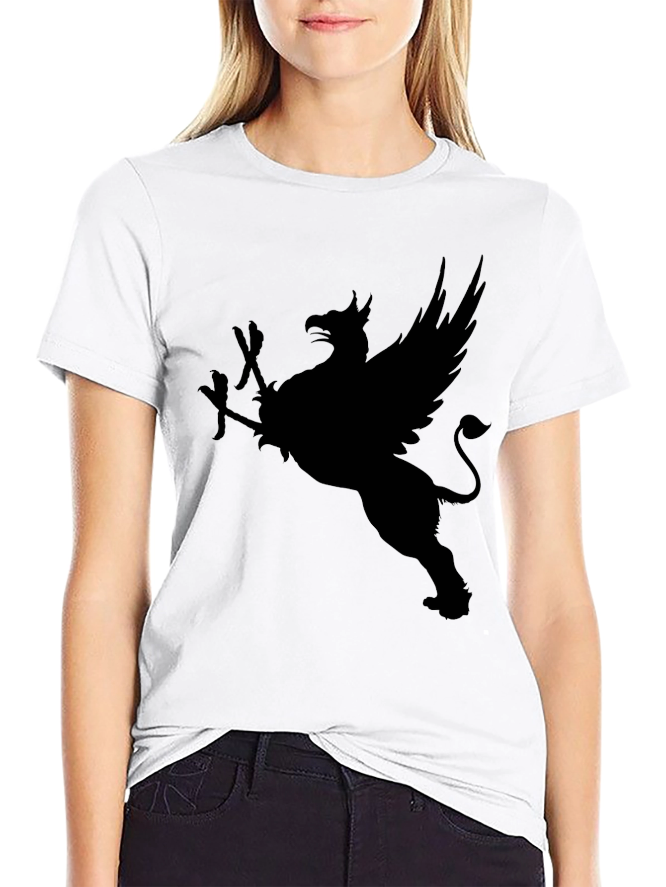 Griffin Graphic Tee - Mens Black T-Shirt