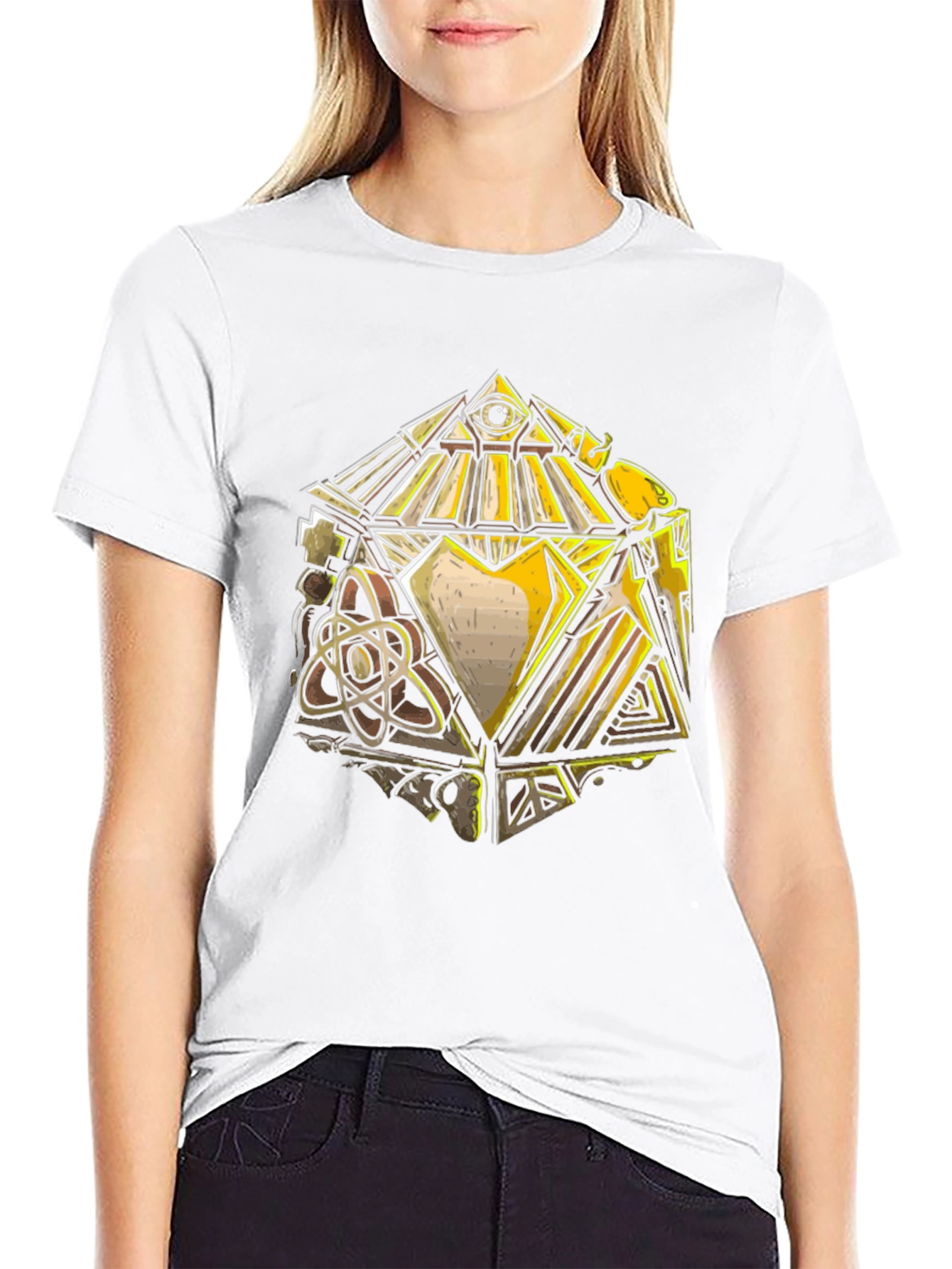 Symbol Graphic Tee -  Unique Design Shirt