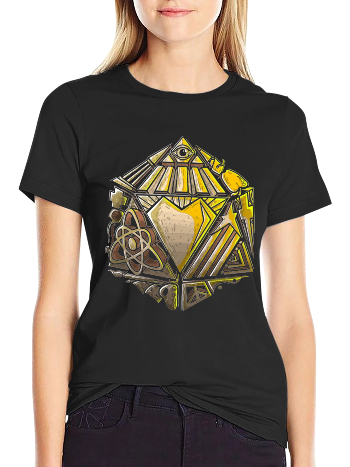 Symbol Graphic Tee -  Unique Design Shirt