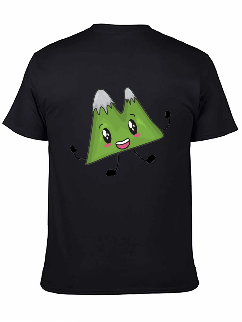 Cartoon Mountain T-Shirt - Fun Graphic Tee