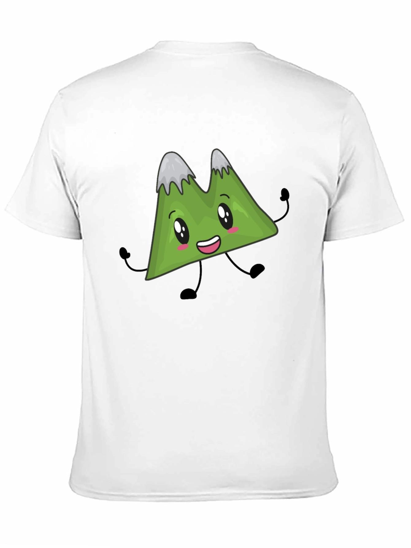 Cartoon Mountain T-Shirt - Fun Graphic Tee