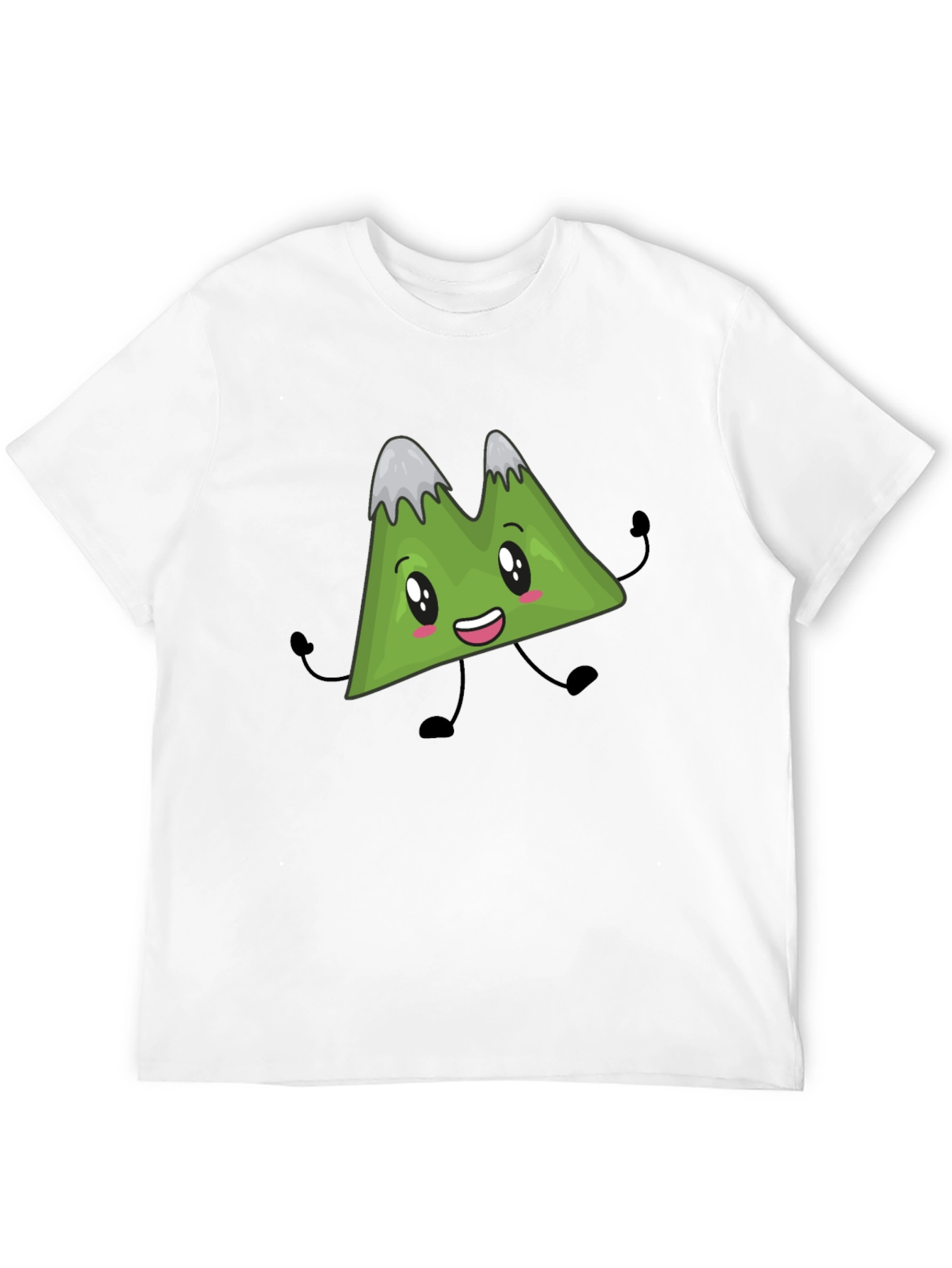 Cartoon Mountain T-Shirt - Fun Graphic Tee