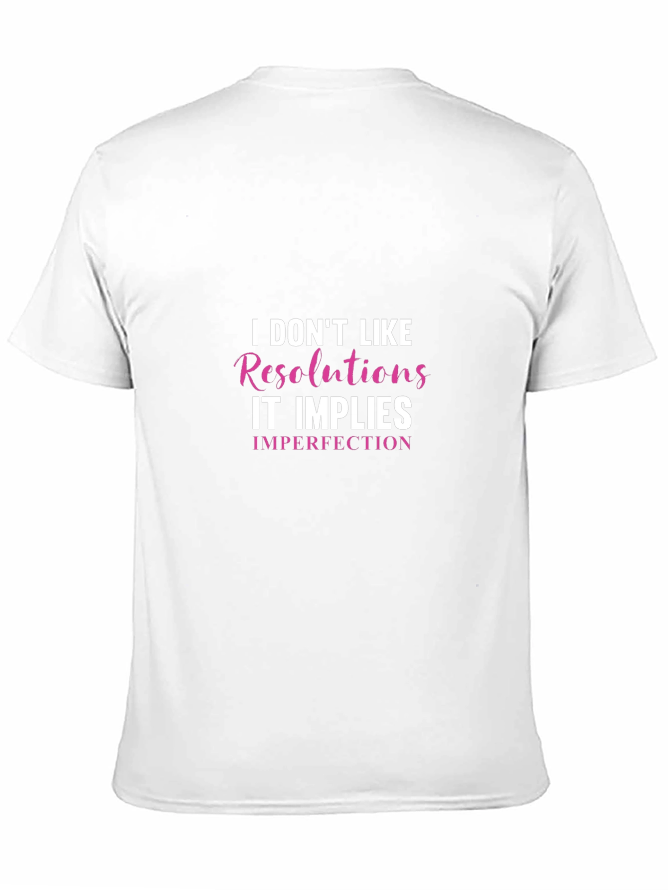 Funny Resolutions Graphic T-Shirt