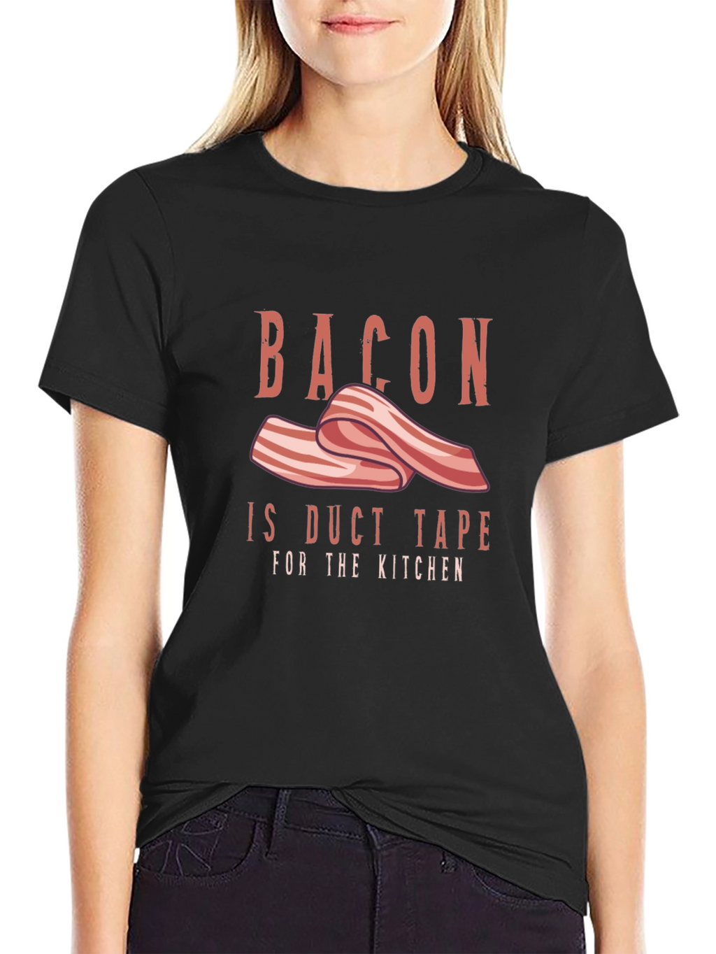 Bacon Duct Tape Kitchen T-Shirt