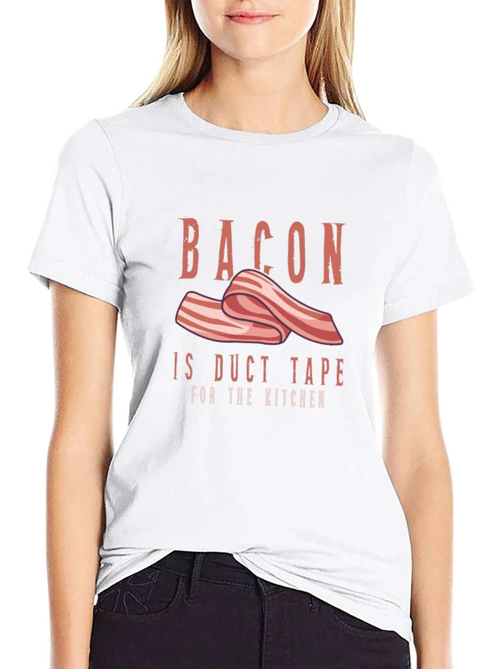 Bacon Duct Tape Kitchen T-Shirt